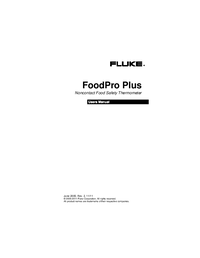 Thumbnail of document Manual - FoodPro Plus IR Thermometer